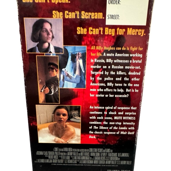 MUTE Witness: Horror VHS: 90’s: Promotional Screener Copy:Shudder - Picture 2 of 4